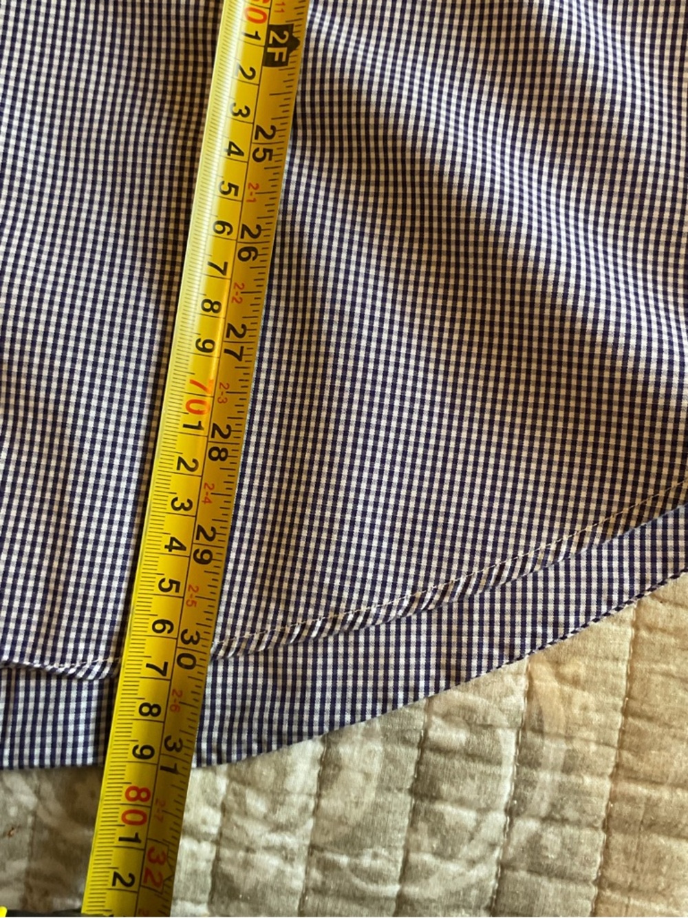 Ralph Lauren Classic Fit Micro Check Button-Down Shirt - Picture 13 of 13